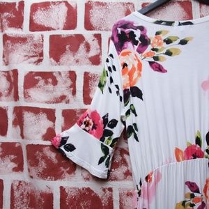 Sweet Salt Floral knit dress